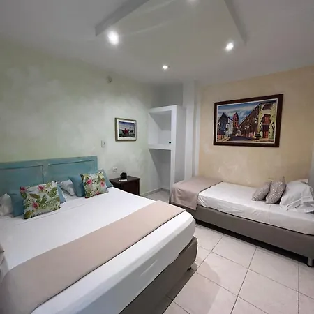 3cb-1 De 3 Alcobas En El Centro Historico Con Aire Acondicionado Y Wifi Apartment Cartagena